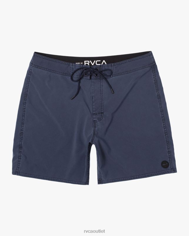 Bottoms V84B694 new navy RVCA Unisex VA Pigment Boardshorts 18