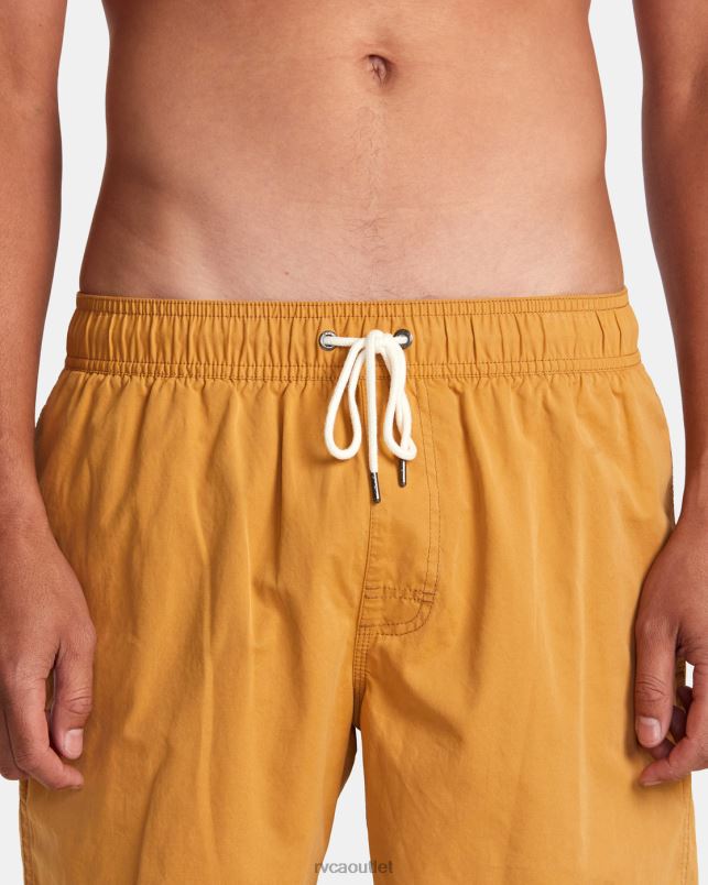 Bottoms V84B768 apple cinnamon RVCA Unisex Opposites Elastic Waist 2 Boardshorts 17