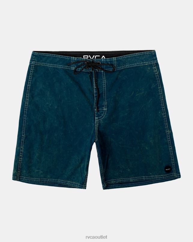 Bottoms V84B77 green haze RVCA Unisex Shockwash Boardshorts17