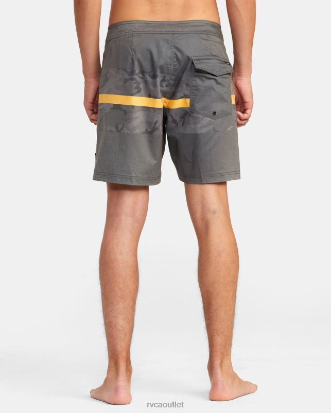 Bottoms V84B860 black camo RVCA Unisex Westport Hawaii Print Boardshorts 17