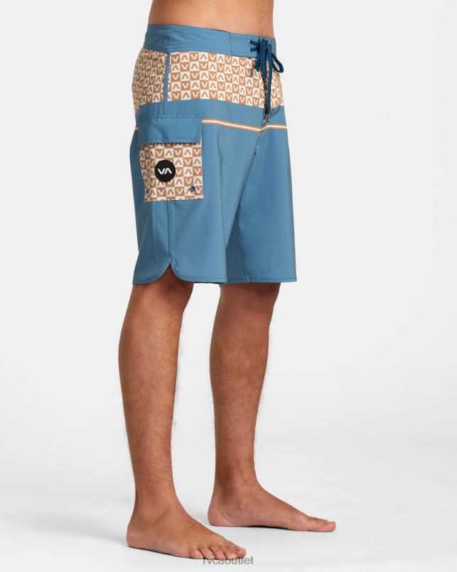 Bottoms V84B87 slate RVCA Unisex Eastern Boardshorts 20
