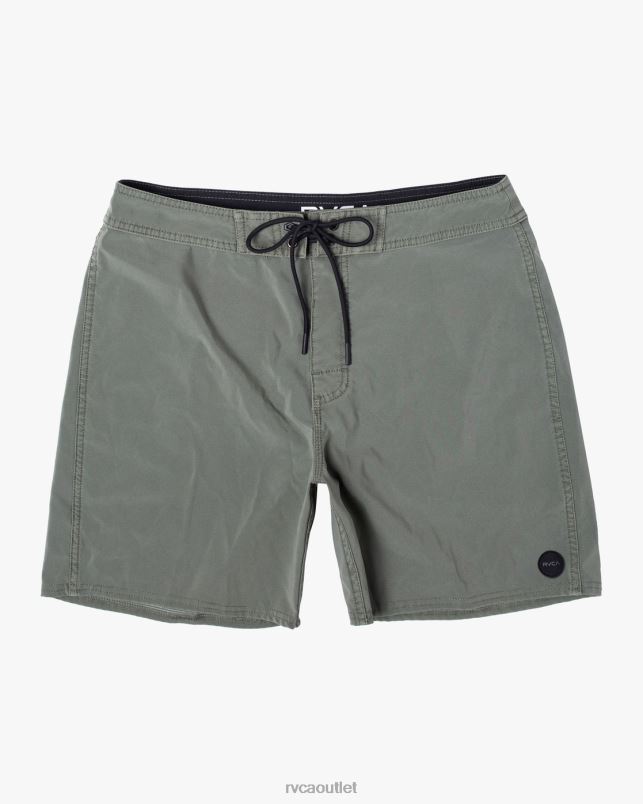 Bottoms V84B897 aloe RVCA Unisex VA Pigment Boardshorts 18