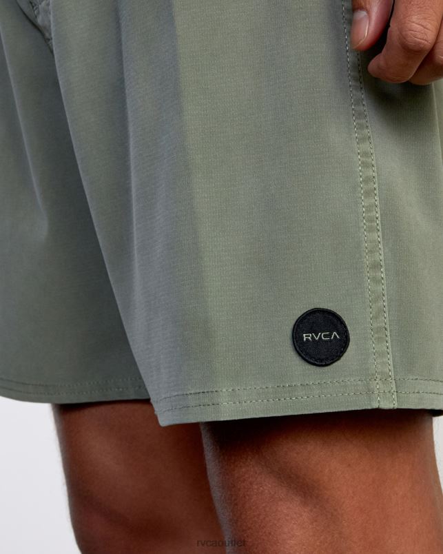 Bottoms V84B897 aloe RVCA Unisex VA Pigment Boardshorts 18