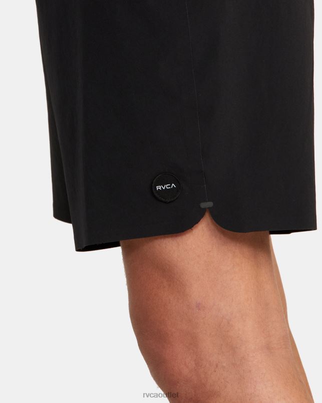 Bottoms V84B939 black RVCA Unisex Anderson Boardshorts 17
