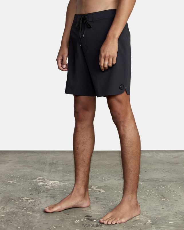 Bottoms V84B939 black RVCA Unisex Anderson Boardshorts 17