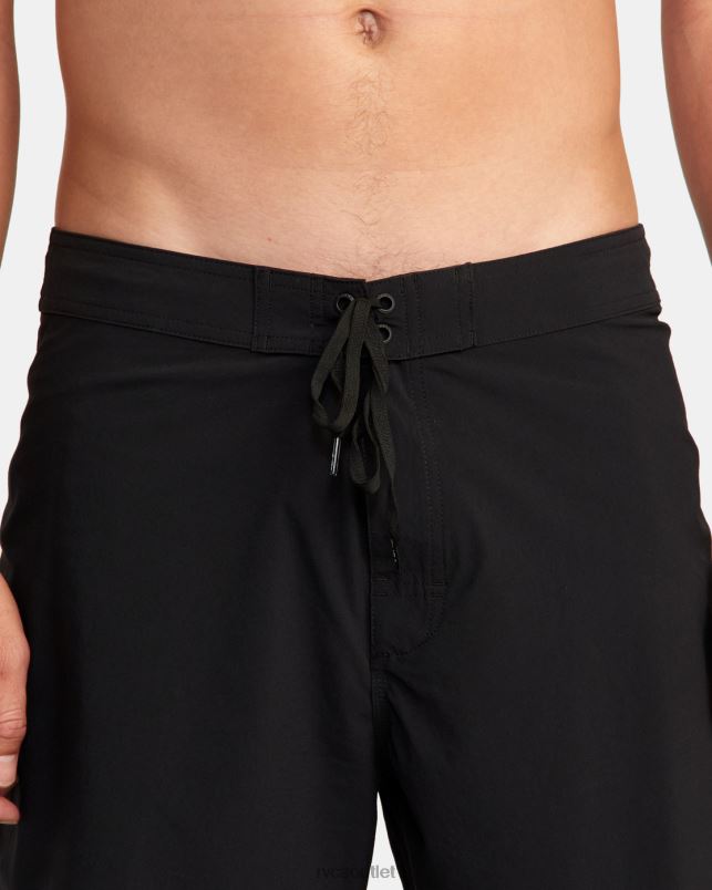Bottoms V84B939 black RVCA Unisex Anderson Boardshorts 17