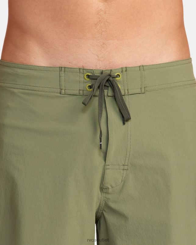 Bottoms V84B942 olive RVCA Unisex Anderson Boardshorts 17
