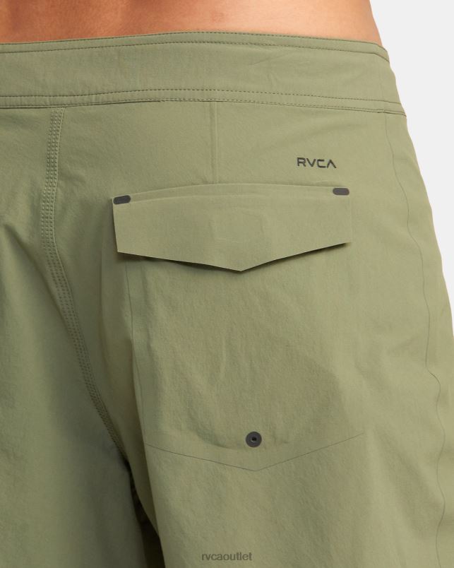 Bottoms V84B942 olive RVCA Unisex Anderson Boardshorts 17