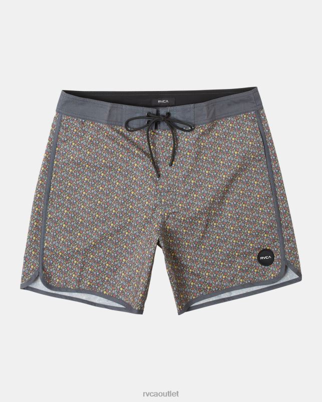 Bottoms V84B987 bright black RVCA Unisex Freeport Boardshorts 16