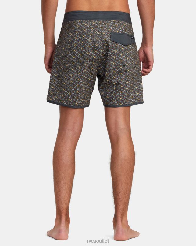 Bottoms V84B987 bright black RVCA Unisex Freeport Boardshorts 16