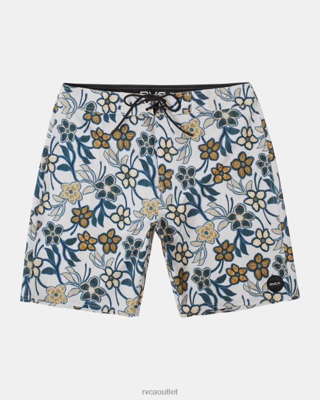 Bottoms V84B988 silver bleach RVCA Unisex VA PRINT BOARDSHORT 19
