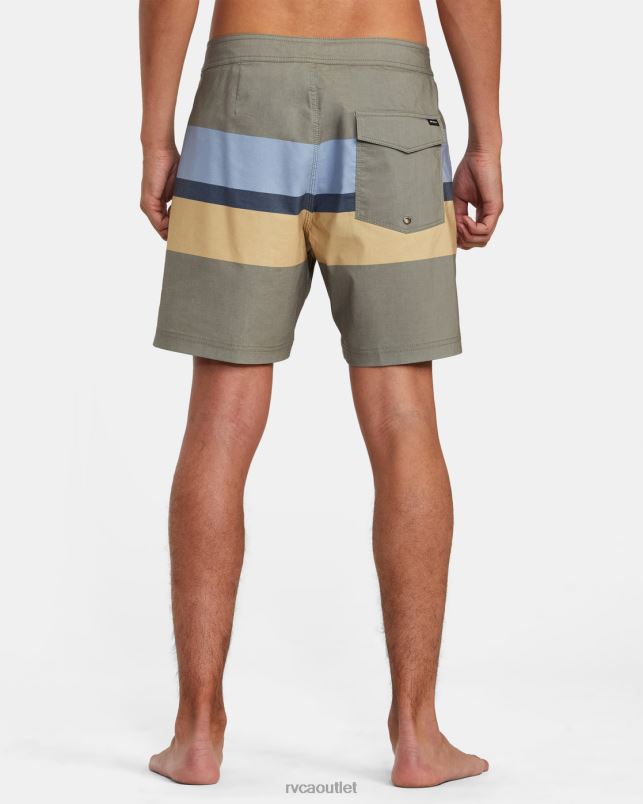 Bottoms V84B999 new aloe RVCA Unisex Westport Boardshorts 17