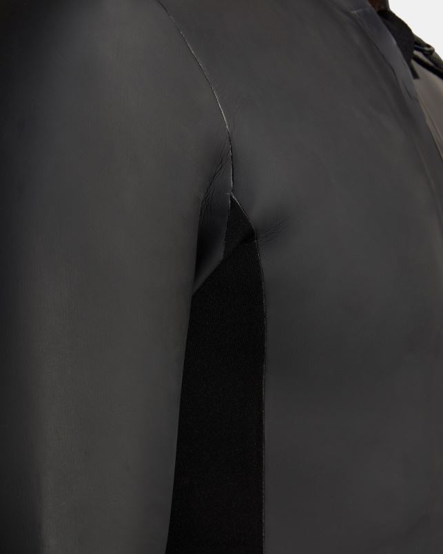 Clothing V84B629 black RVCA Unisex 2mm Benji ANP Front Zip Wetsuit Jacket