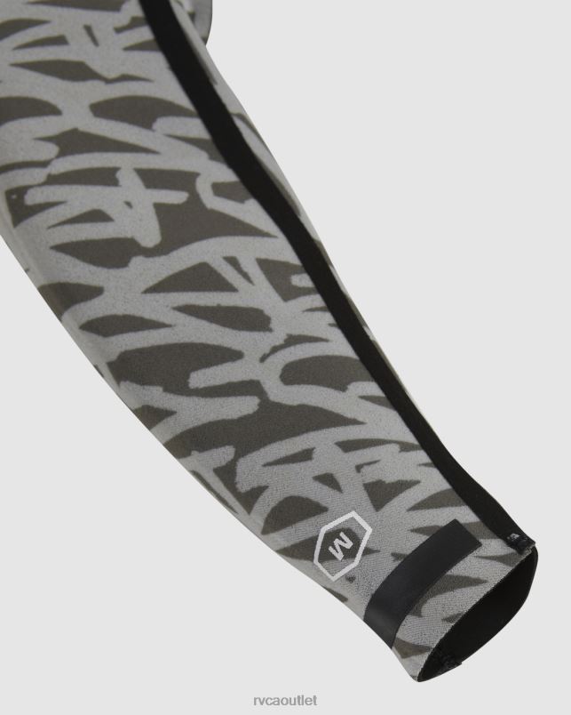 Clothing V84B647 black RVCA Unisex 3/2 Balance Back Zip Fullsuit