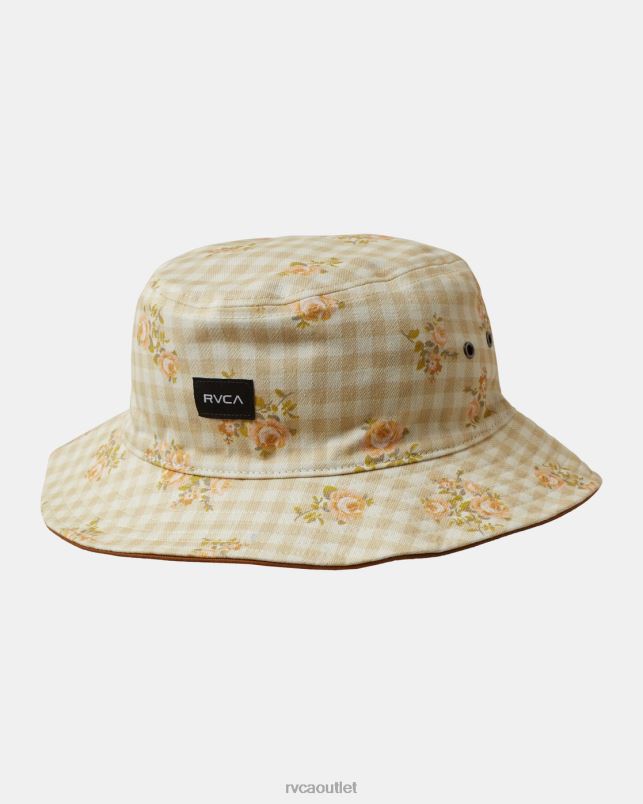 Accessories V84B1184 multi RVCA Women Reversible Location Bucket Hat