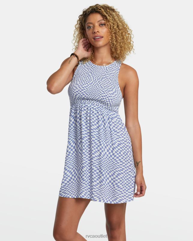 Clothing V84B1131 coast RVCA Women Trigger Mini Dress