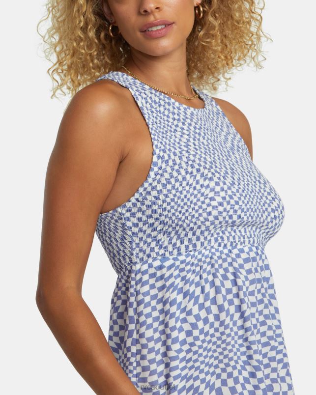 Clothing V84B1131 coast RVCA Women Trigger Mini Dress