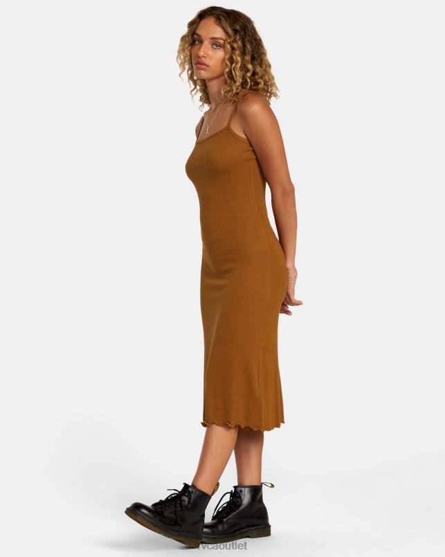 Clothing V84B1198 sienna RVCA Women Slink Midi Dress