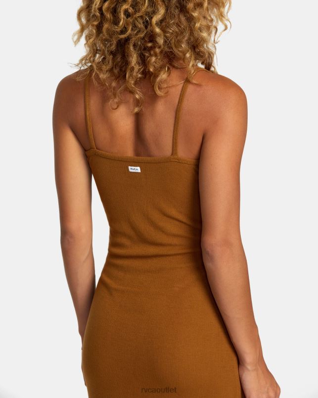 Clothing V84B1198 sienna RVCA Women Slink Midi Dress