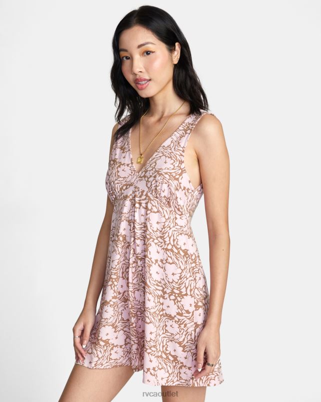 Clothing V84B1271 wood RVCA Women Shifty Romper