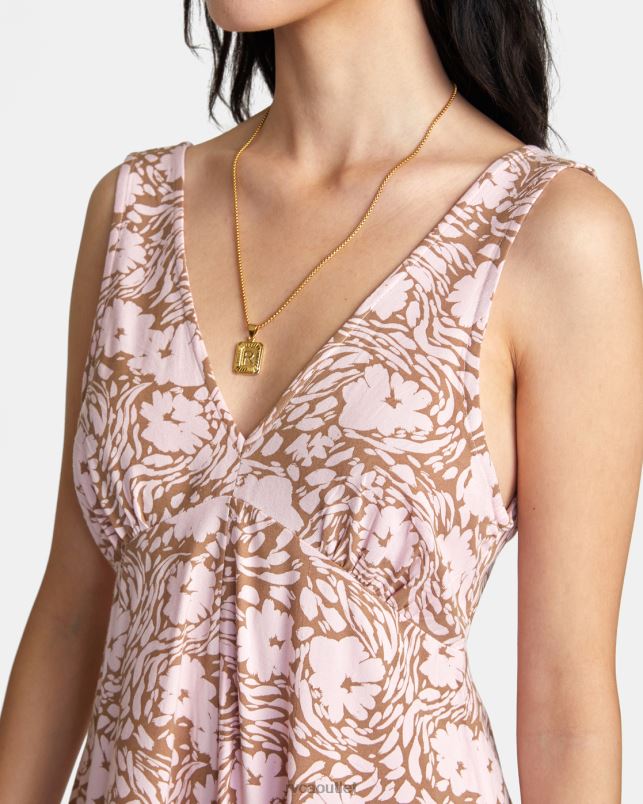 Clothing V84B1271 wood RVCA Women Shifty Romper