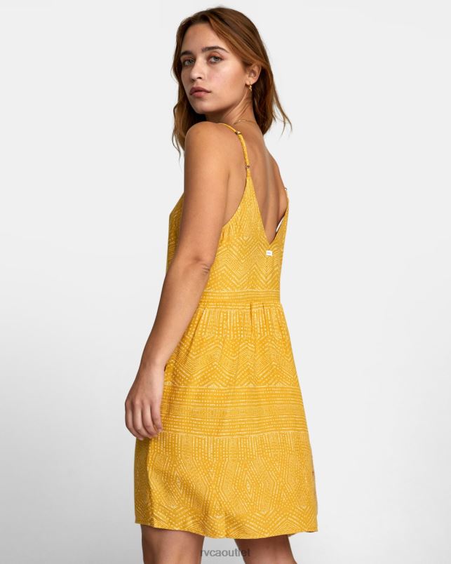 Clothing V84B1327 tinsel RVCA Women Nolan Printed Dress