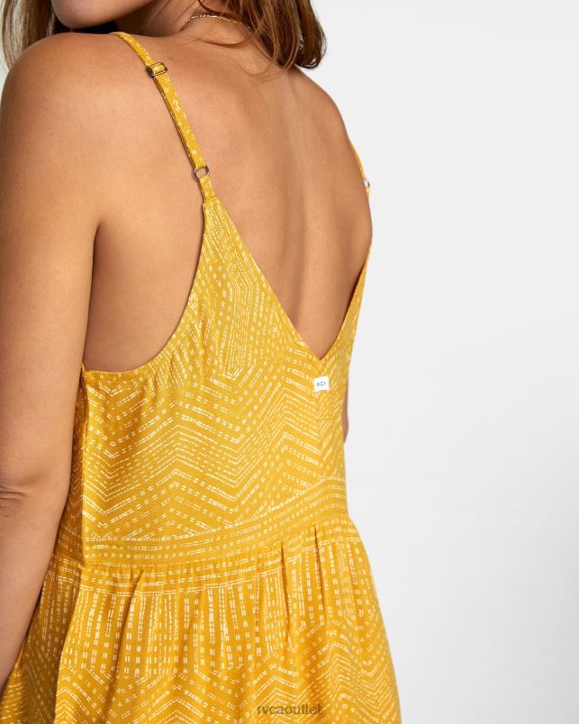 Clothing V84B1327 tinsel RVCA Women Nolan Printed Dress