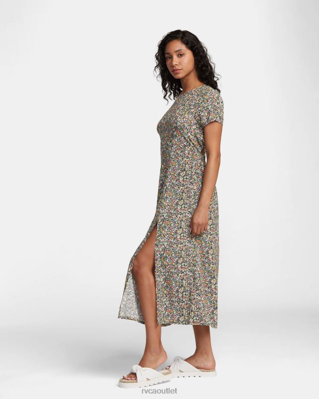 Clothing V84B1365 green flash RVCA Women Dreamscape Dress