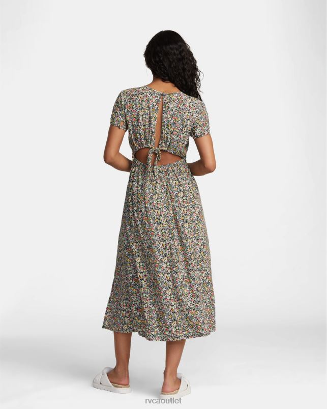 Clothing V84B1365 green flash RVCA Women Dreamscape Dress