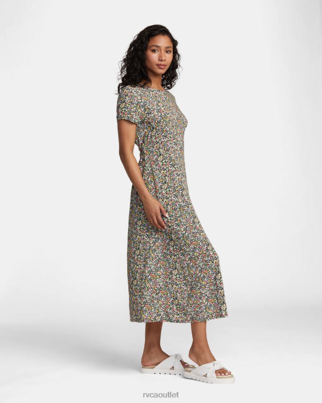 Clothing V84B1365 green flash RVCA Women Dreamscape Dress