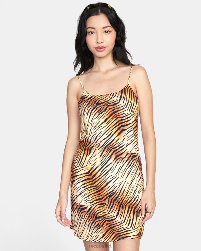 Clothing V84B1441 multi RVCA Women Macarthur Midi Dress