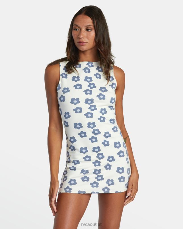 Clothing V84B1458 natural RVCA Women Gogo Mini Dress
