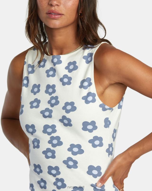 Clothing V84B1458 natural RVCA Women Gogo Mini Dress