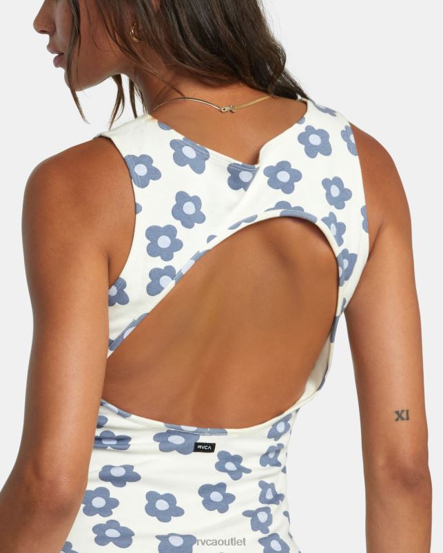 Clothing V84B1458 natural RVCA Women Gogo Mini Dress