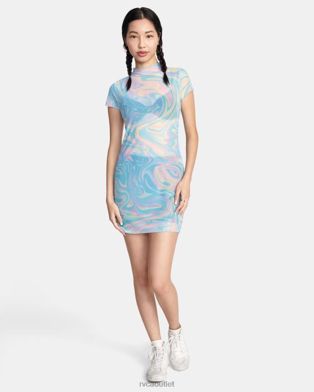 Clothing V84B1479 multi RVCA Women Phantasm Mini Dress