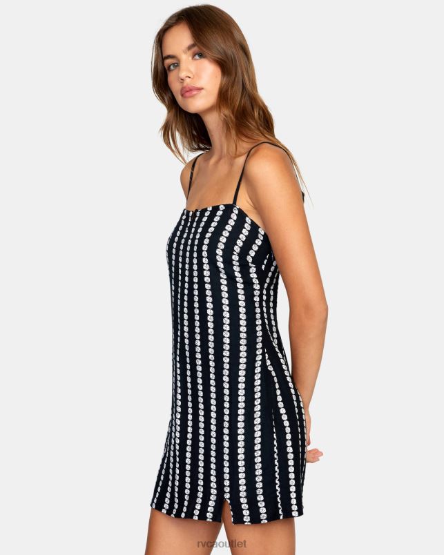 Clothing V84B1507 black RVCA Women Paris Mini Dress