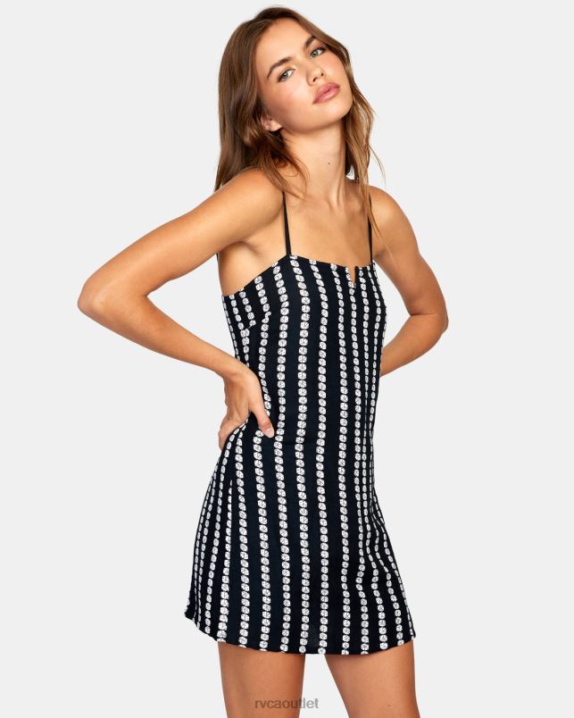 Clothing V84B1507 black RVCA Women Paris Mini Dress