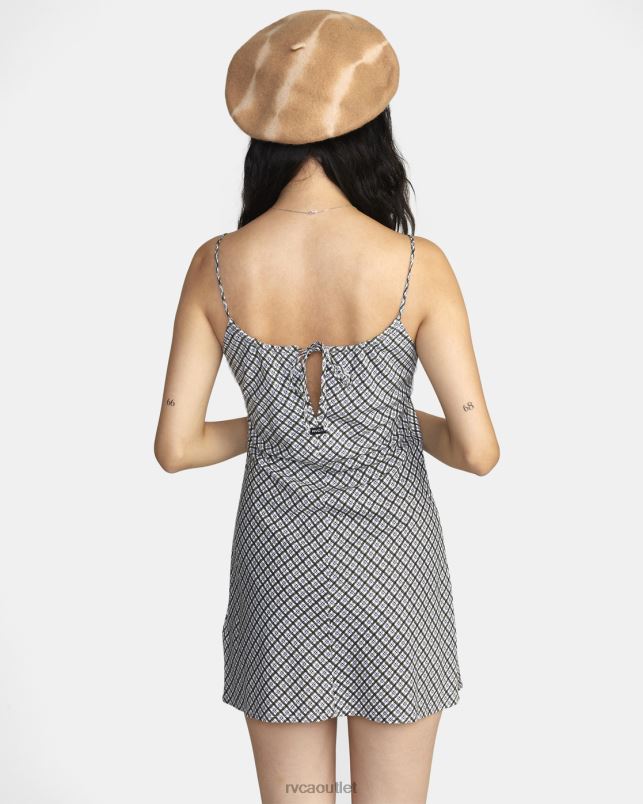 Clothing V84B1546 cloud RVCA Women Macarthur Midi Dress