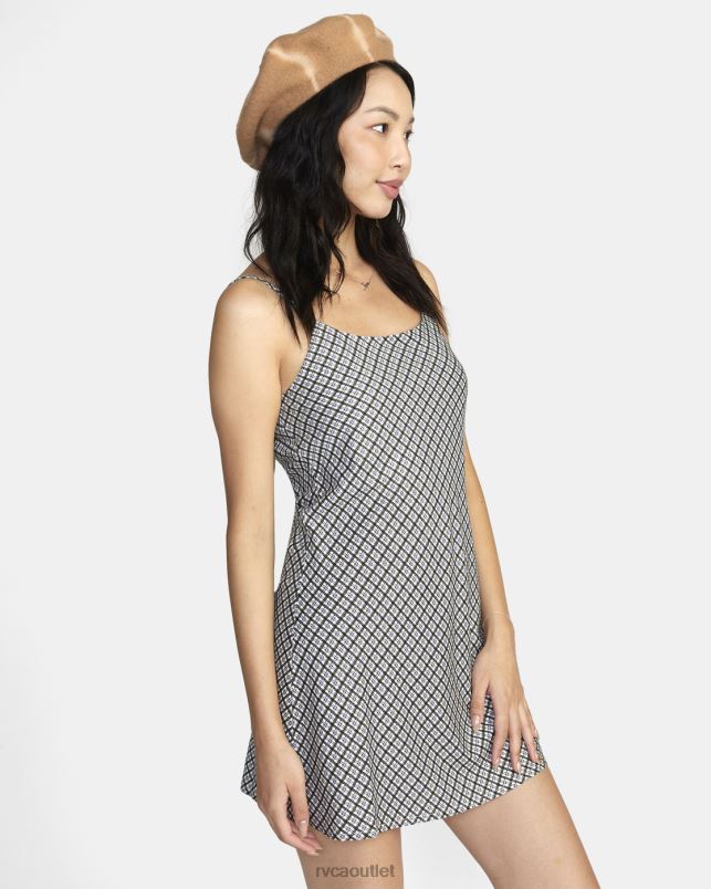 Clothing V84B1546 cloud RVCA Women Macarthur Midi Dress