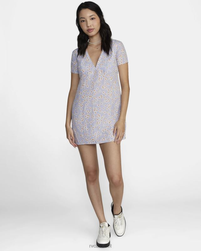 Clothing V84B1559 cosmic sky RVCA Women Veda Mini Dress