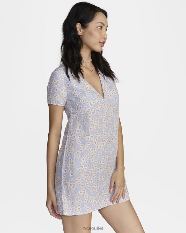 Clothing V84B1559 cosmic sky RVCA Women Veda Mini Dress