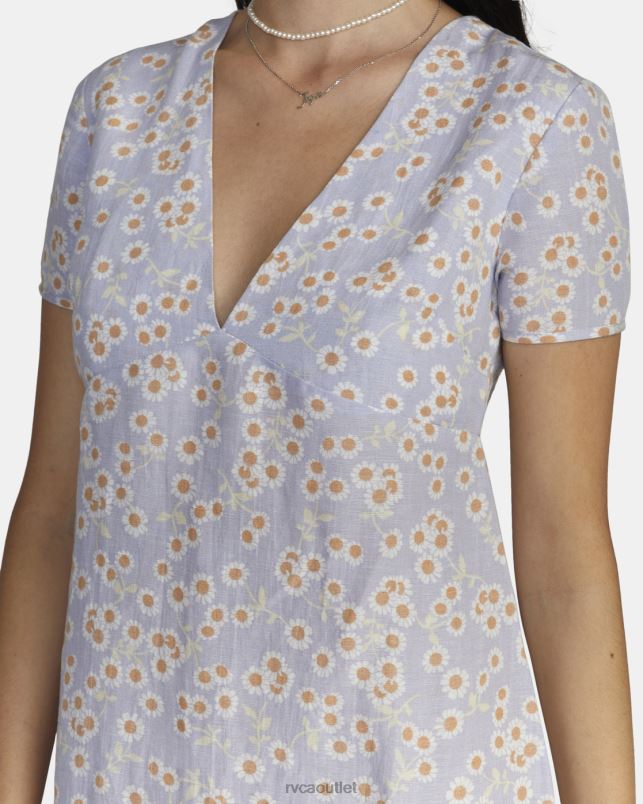 Clothing V84B1559 cosmic sky RVCA Women Veda Mini Dress