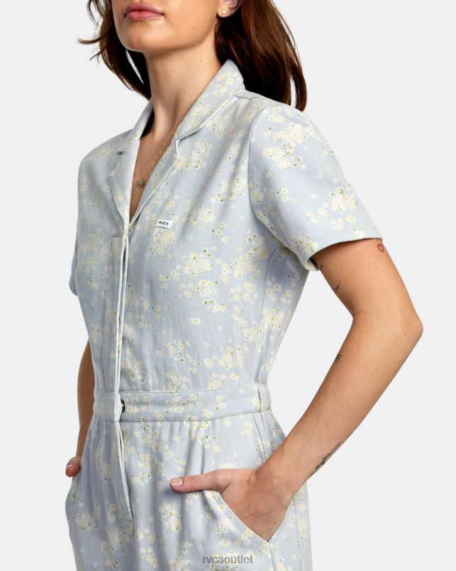 Clothing V84B1565 shore RVCA Women Nightshift Jumpsuit