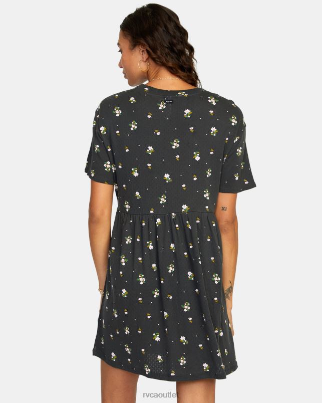 Clothing V84B1573 black RVCA Women City Vibes Mini Dress