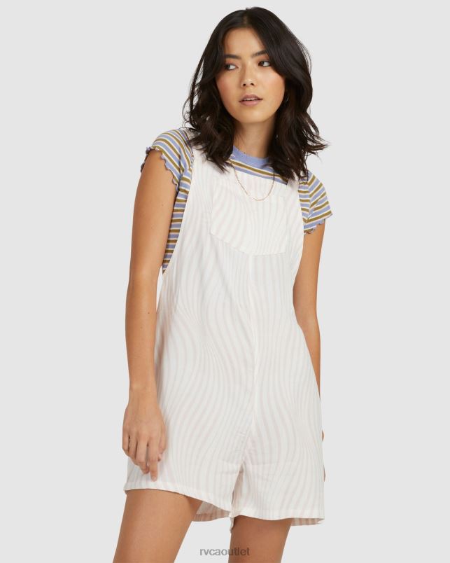 Clothing V84B1633 blush RVCA Women Clancy Psych Shorty