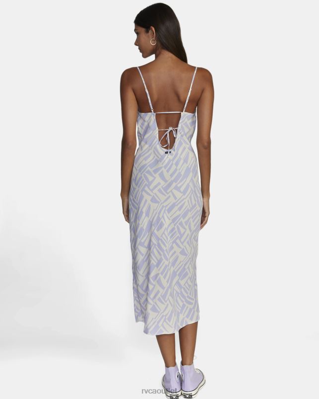 Clothing V84B1654 cosmic sky RVCA Women Sinclair Midi Dress