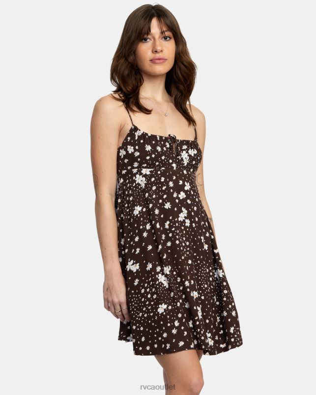 Clothing V84B1657 java RVCA Women Overtime Sun Dress