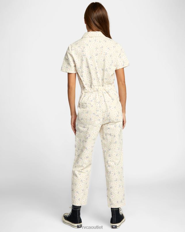 Clothing V84B1682 afterglow RVCA Women Nightshift Jumpsuit