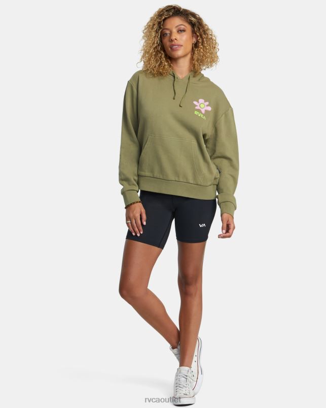 Clothing V84B1234 aloe RVCA Women Day Dream Hoodie