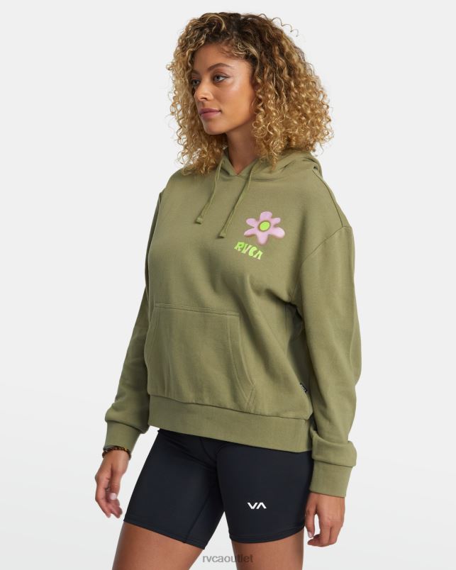 Clothing V84B1234 aloe RVCA Women Day Dream Hoodie